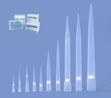 Наконечники Microlit 10 мкл з фільтром 96 штук в штативі